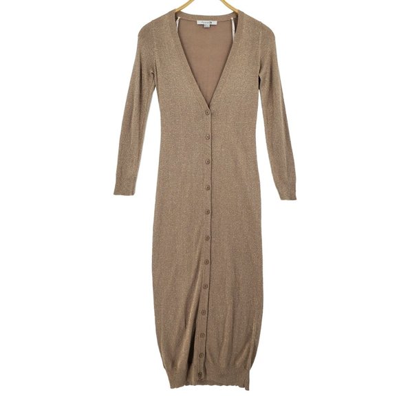 Forever 21 Tan Long Cardigan - Picture 1 of 10